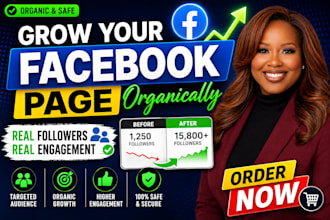 grow your facebook page followers organically