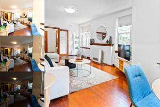 retouch hdr real estate photos in photoshop