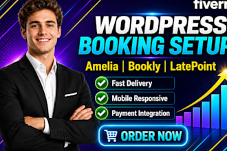 setup wordpress booking, amelia booking, bookly, latepoint, appointment booking