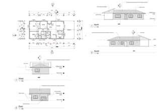 be architect, draftsman of city permit drawings, floor plan, autocad blueprints