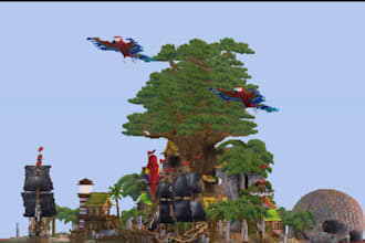develop and set up a professional minecraft server with plugins and mods