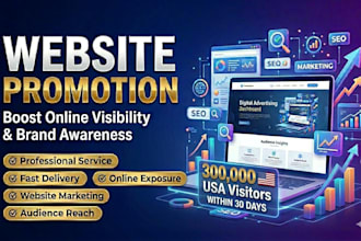 professionally promote your website and increase online visibility