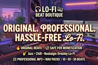 make lofi beats for you