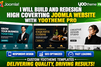 redesign joomla website migrate wordpress homey yootheme pro joomla template