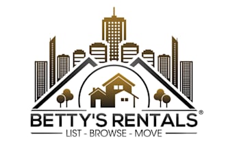 do professional real estate logo for realtors and brokers