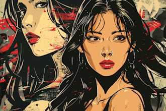 do anime manga comic book illustration manga artist webtoon cover art, manhwa