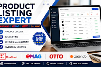 upload products and manage listings on kaufland, otto, emag, zalando marketplace