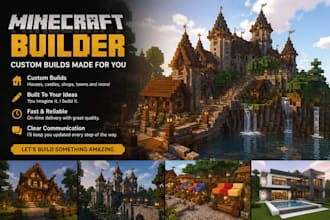 build anything for u in minecraft