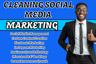 do cleaning service social media marketing cleaning marketing facebook marketing