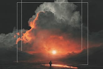 design album cover art or single cover artwork