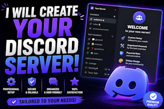 create a custom discord server