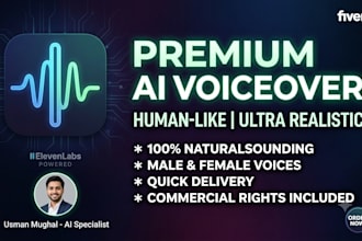do realistic ai voiceover generation using elevenlabs