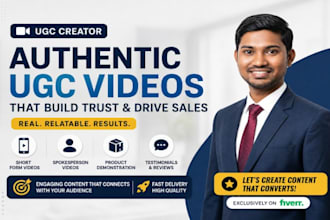 create ugc videos for tiktok instagram meta ads marketing