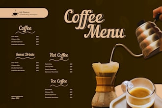 design premium  coffee shop, wine  beer and food logo