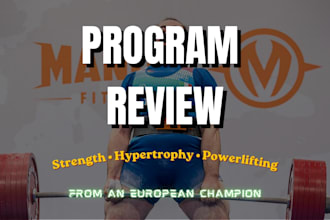 review and improve your powerlifting training program