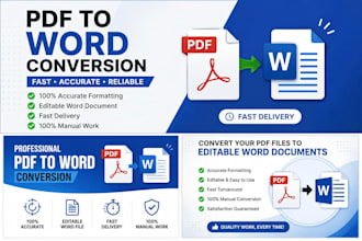 convert PDF to word document