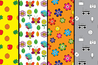 create customized pattern illustration