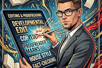 proofread any document concisely and professionally