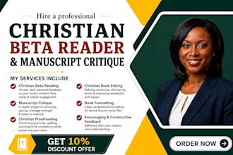 betaread your christian book christian ebook poofread editor manuscript critique