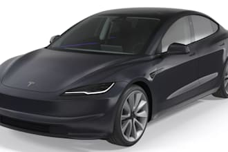 create ultra realistic 3d car renders, tesla style car, interior visual,electric