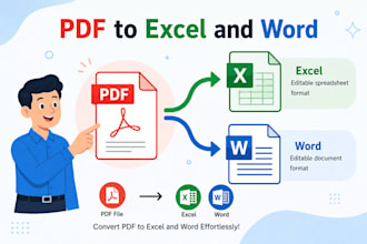 convert PDF to word, google docs, power point
