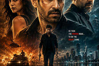 be your professional graphic designer for movie poaster