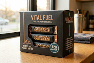 design creative box, pouch and label packaging design