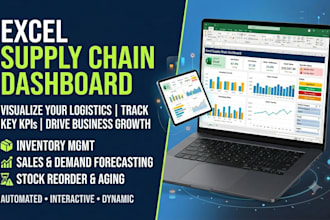 build an inventory and demand planning dashboard in excel