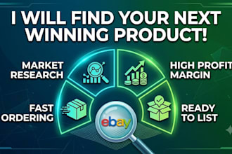 do ebay dropshipping winning product research