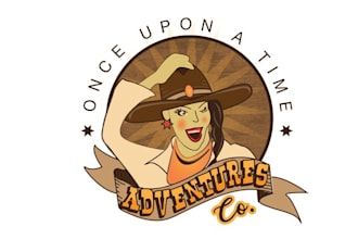 design top quality wild west village logo