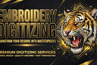 do professional embroidery digitizing into dst pes emb files