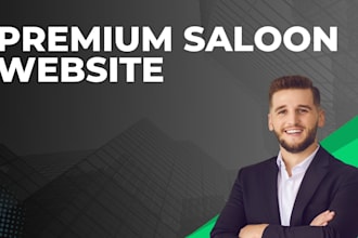 design premium saloon website for your business