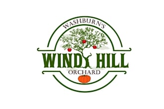 design monogram windy hill orchard logo