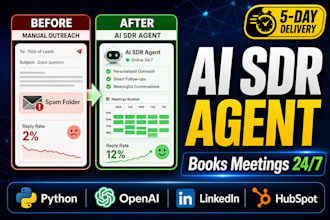 build an ai sdr agent that qualifies leads and books meetings