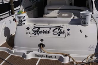 design a modern boat icon logo for marine, yacht, fishing and ocean brands