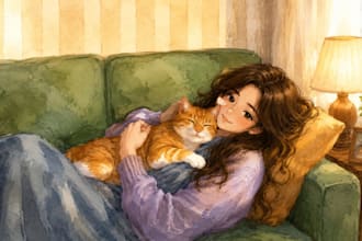 draw custom watercolor illustrations and children book illustrations for KDP