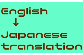 translate english to japanese manually and naturally