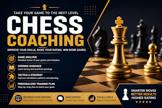 teach chess tactics, openings, and game strategy