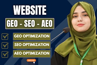 do geo seo aeo services on website to get leads from ai search and google