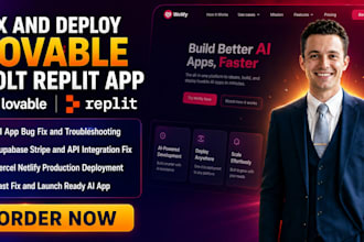 fix deploy lovable app bolt ai replit bug fix ai app troubleshooting production