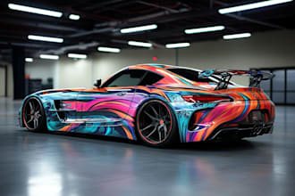 professional vehicle wrap design, car wrap