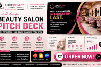 design beauty salon pitch deck spa pitch deck hair salon franchise pitch deck