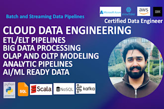 build scalable data engineering, etl pipelines, big data and lakehouse solutions