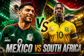 design stunning world cup 2026 football match posters and banners