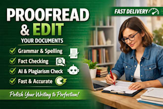 proofread, edit your document right now