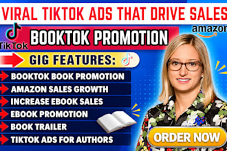 do booktok promotion, amazon KDP book marketing and ebook promotion