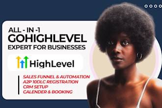 gohighlevel a2p ghl virtual assistant gohighlevel crm setup go high level funnel