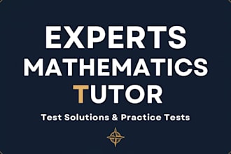be your expert mathematics and statistics