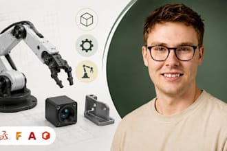 robotics cad, robot parts, mechanical assemblies, sensor housing cad model