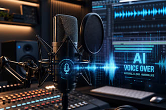 create a professional ai voiceover for your videos and podcasts